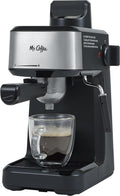 Mr. Coffee 4-Shot Espresso Maker for Cappuccinos and Lattes