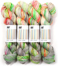 Sock Yarn - one Skein 100g / 3.5 oz (Anime) - HandDyed Sock Yarn