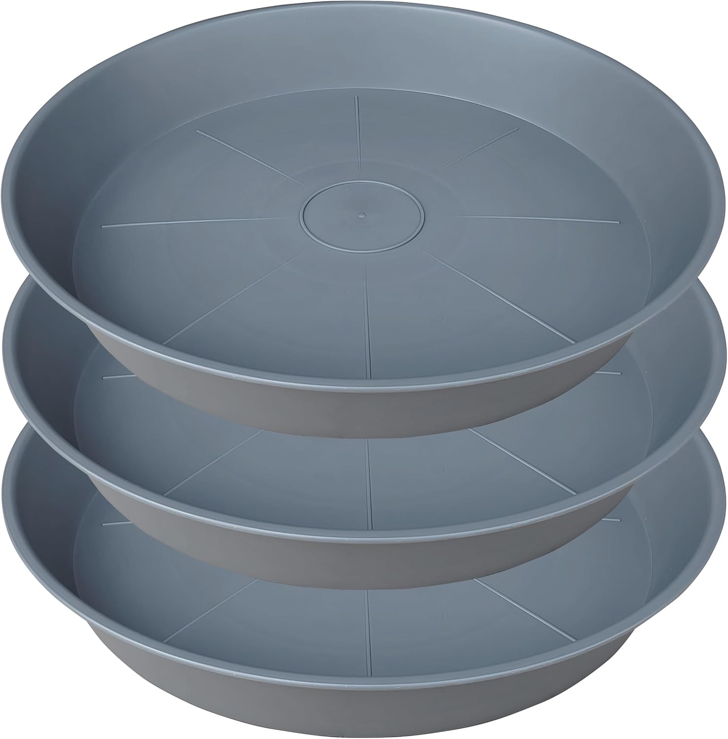 22 Inch Plant Saucer Set of 3 for Indoor and Outdoor Use