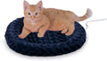 Heated Cat Bed Thermo-Kitty Fashion Splash - Cozy Orthopedic 18in