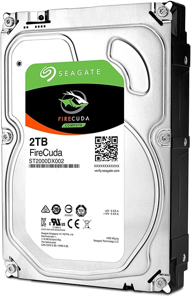Seagate FireCuda 2TB Solid State Hybrid Drive for Gaming PCs