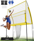 Volleyball Training Net System - Adjustable 7 Heights for Practice