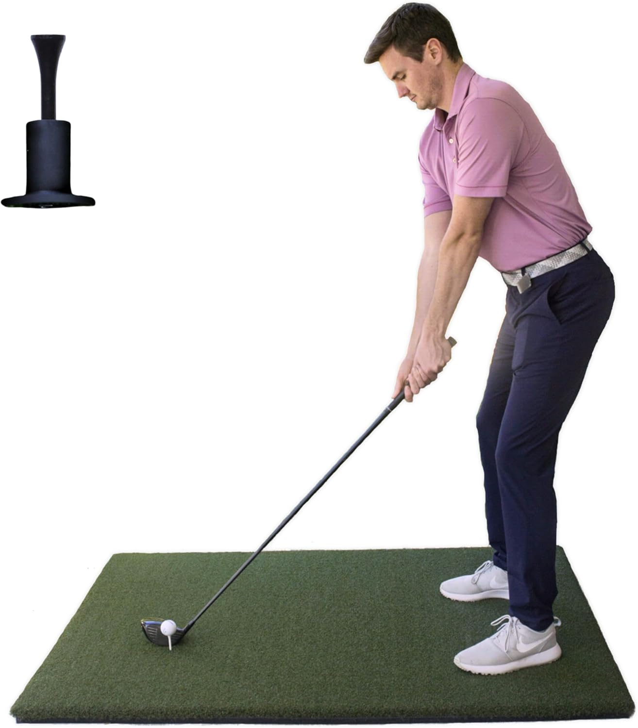 Real Feel 4' x 5' Golf Mat | Swing Freely Indoors/Outdoors
