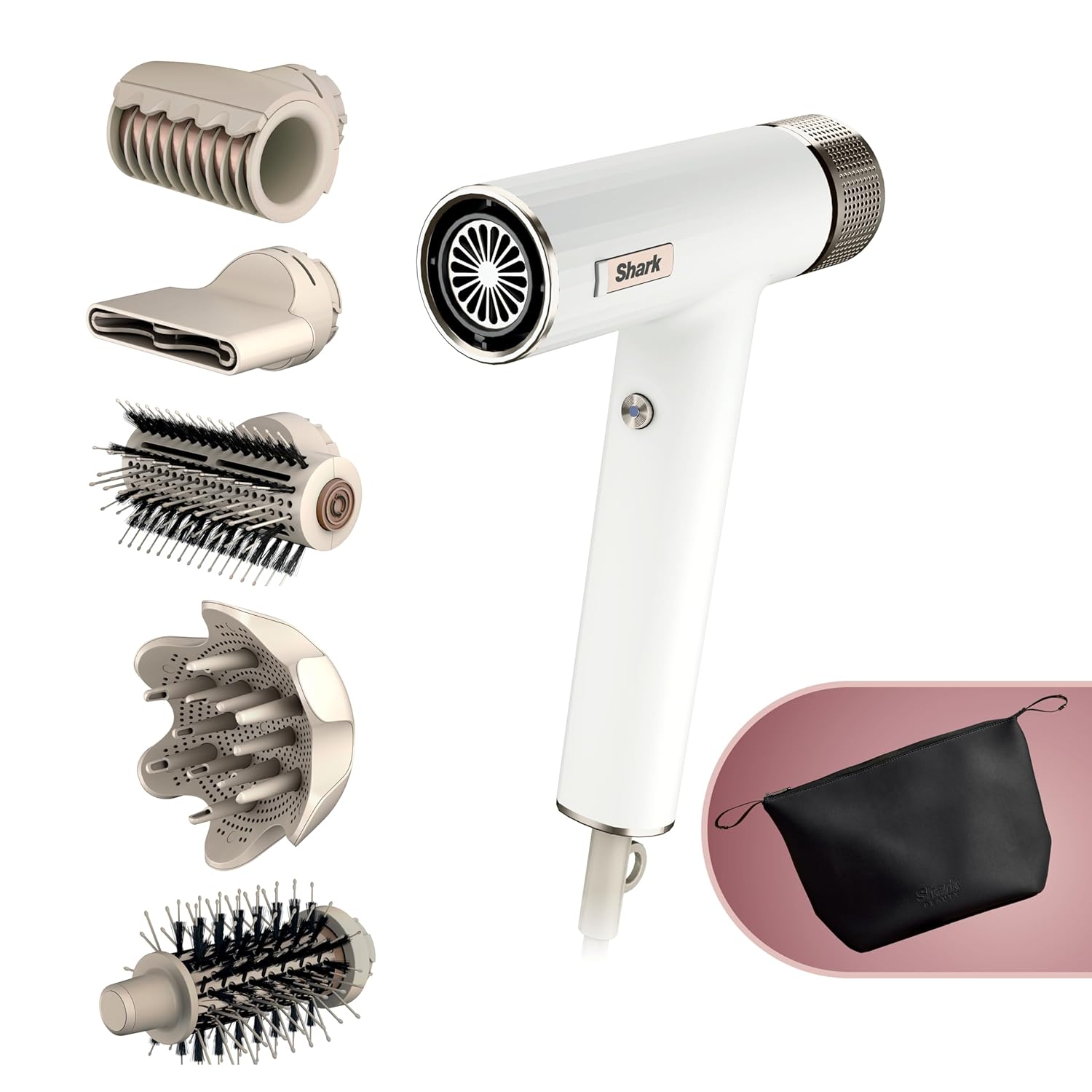 Shark RapidGloss Hair Dryer: Lightweight, Ionic, No Heat Damage