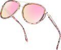 Polarized Sunglasses for Women UV Protection - Retro