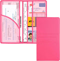 Car Registration and Insurance Holder - Slim Glove Box Organizer