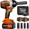 Cordless Impact Wrench 1/2 in Brushless 800 ft-lbs - High Torque