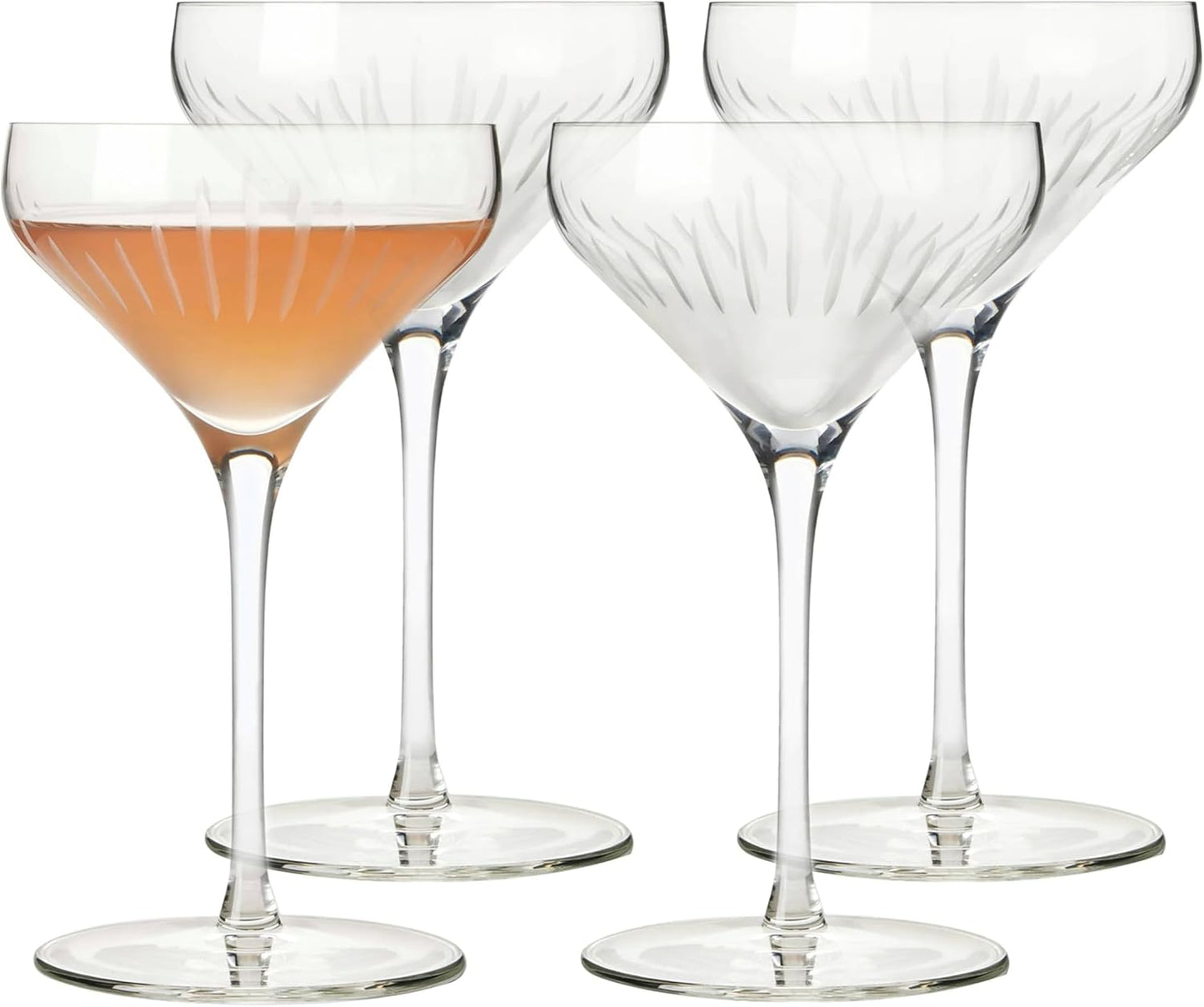 Libbey Signature Greenwich Coupe Cocktail Glasses Set of 4