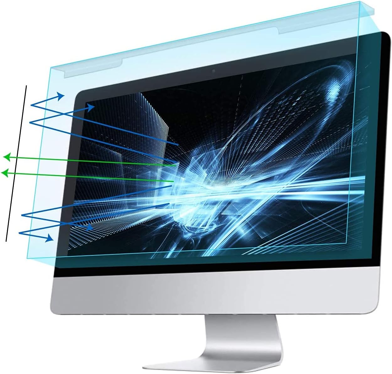 MOSISO 23-24 inch Blue Light Blocking Screen Protector for Monitors