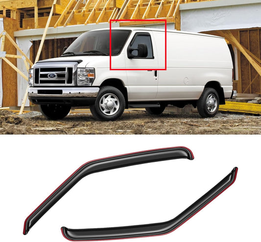 In-Channel Window Visors for 2007-2014 Ford Super Duty Models