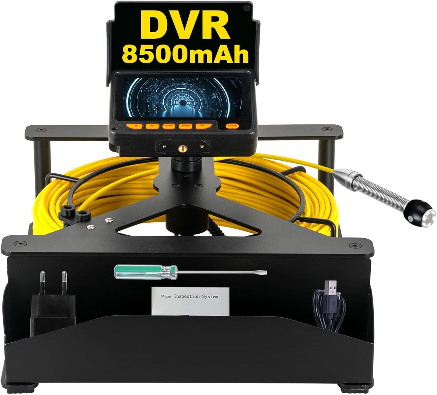 Sewer Camera with 4.3 Inch HD Screen for Pipe Inspection