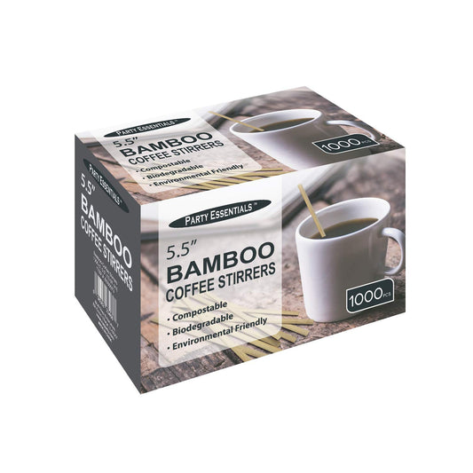 Natural Bamboo Coffee Stirrers for Eco-Friendly Parties