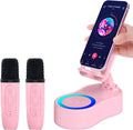 Cell Phone Stand with Wireless Bluetooth Speaker, 5-in-1 Portable