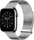 Milanese Band for Apple Watch Ultra - Magnetic Stainless Steel Mesh