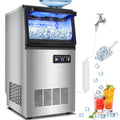 Commercial Ice Maker Machine 140LBS/24H - Fast, Quiet Undercounter Ice