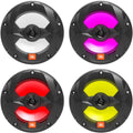 JBL 6.5in Marine 2-Way Speakers 2 Pair (Qty 4) - RGB Lighting