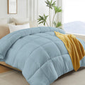 Light Blue Down Alternative Comforter King Size 106x90in - All Season