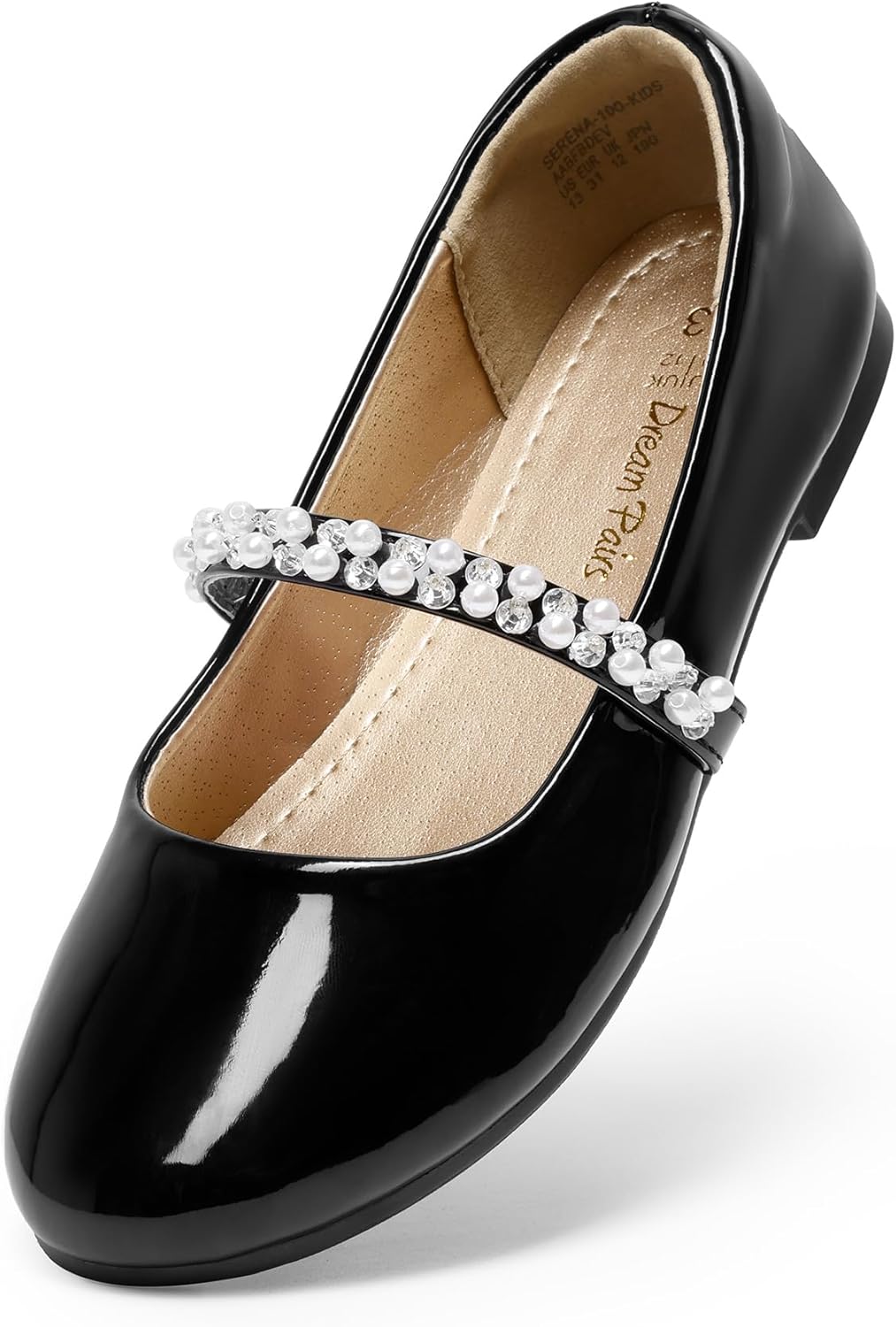 DREAM PAIRS Girls Mary Jane Dress Shoes for Weddings & Parties