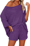 Mafulus Women's 2 Piece Outfits Sweater Sets for Cozy Lounging