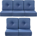 Luxury 6-Inch Outdoor Cushions for Patio Set - Set of 5