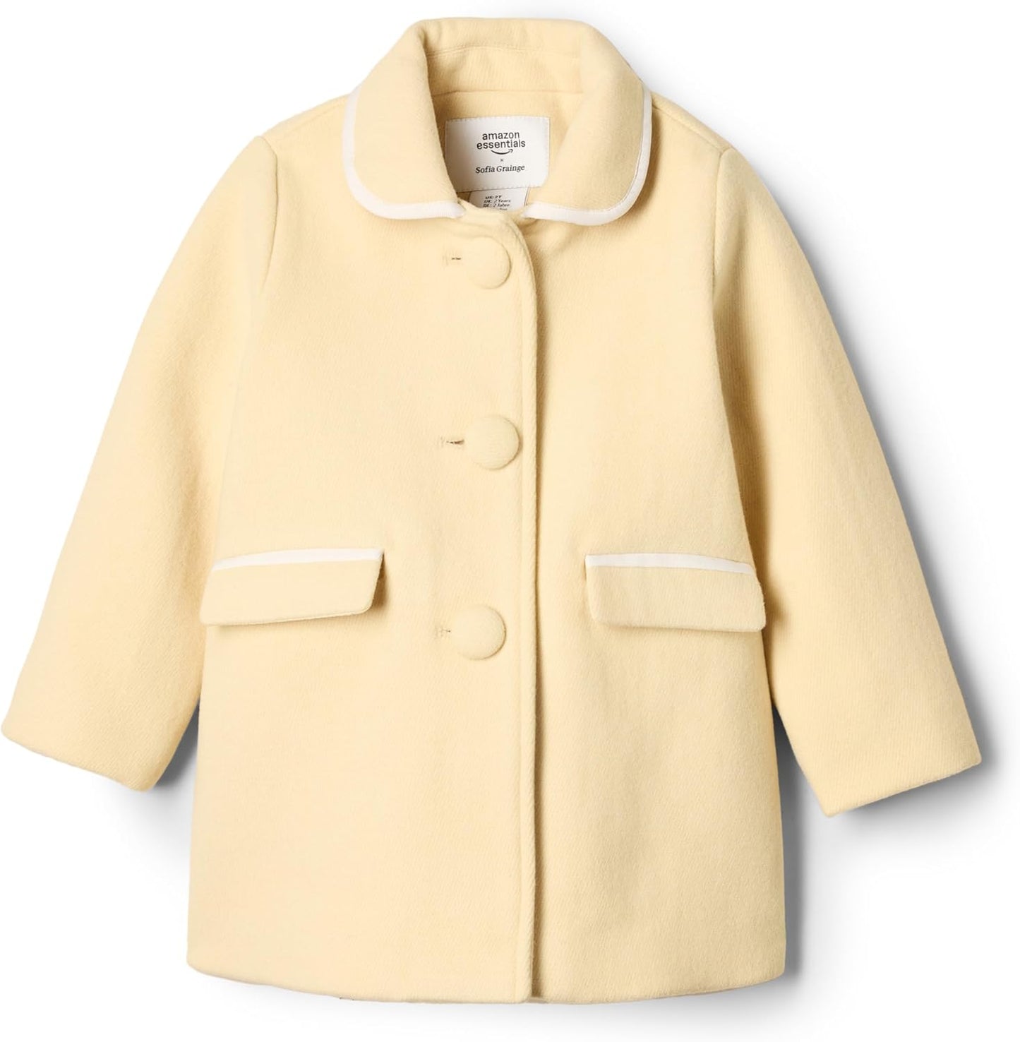 Wool Blend Coat for Toddlers and Baby Girls by Sofia Grainge
