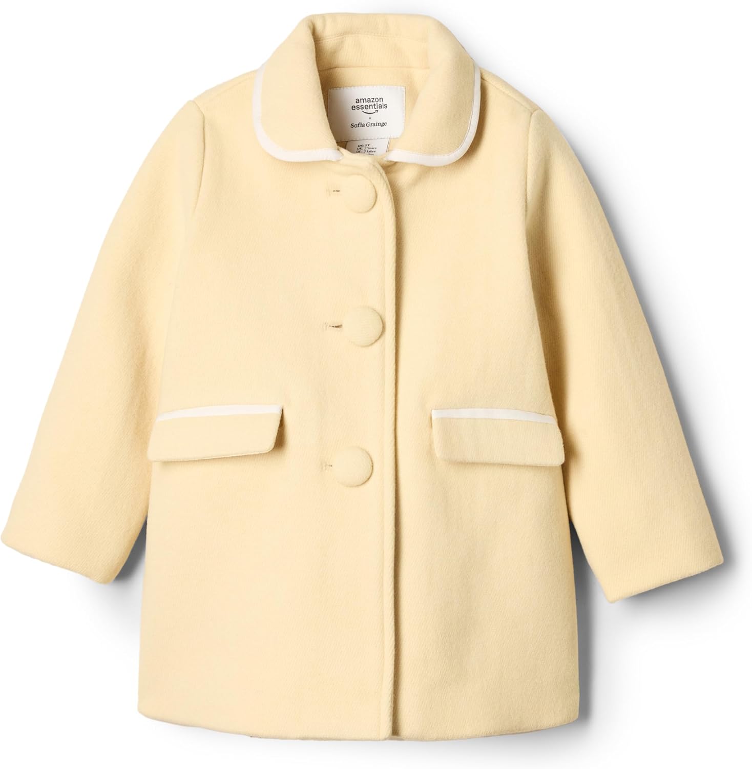 Wool Blend Coat for Baby Girls - Stylish and Comfortable Fit