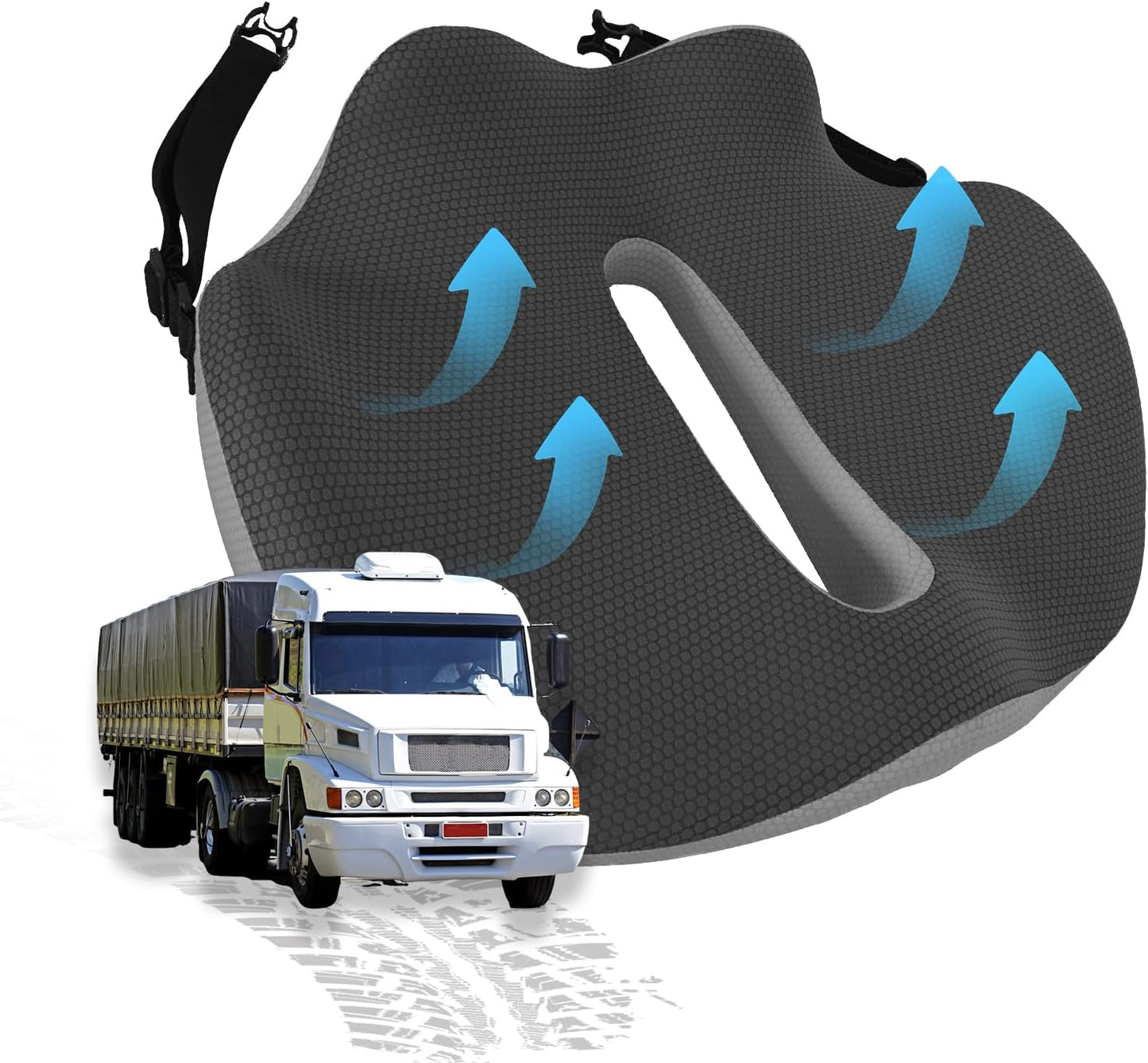 Truck Seat Cushion Upgrade for Ultimate Relief on Long Hauls