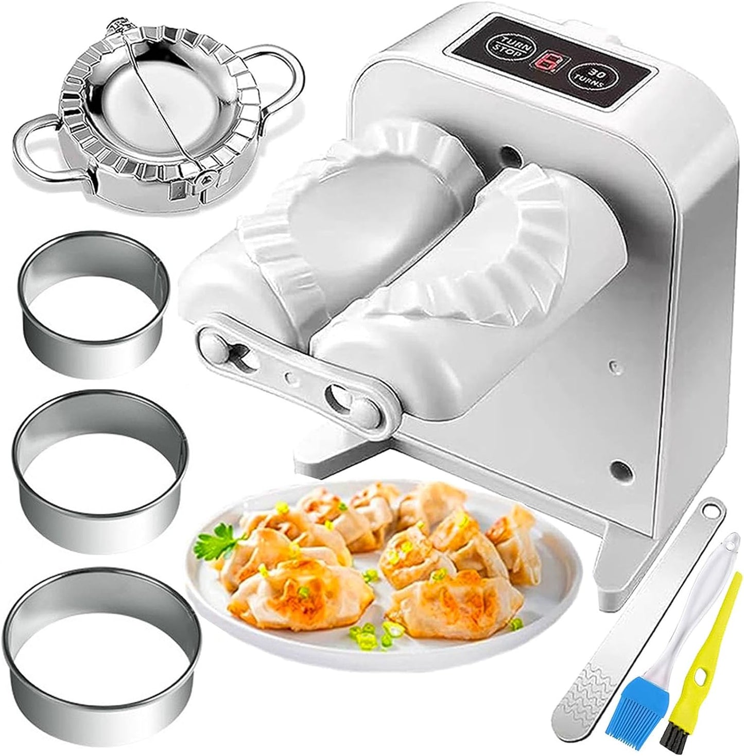 Rechargeable Electric Dumpling Maker | 2 Modes | Easy & Quick | Cyandream