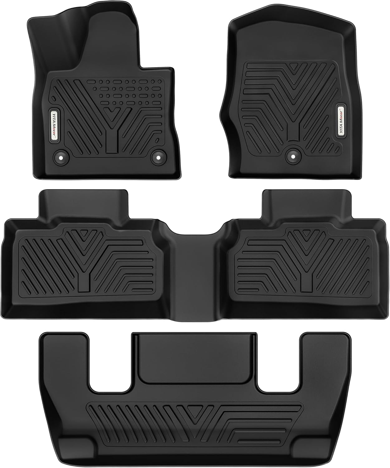 YITAMOTOR Floor Mats for 2020-2025 Ford Explorer 6 Passenger