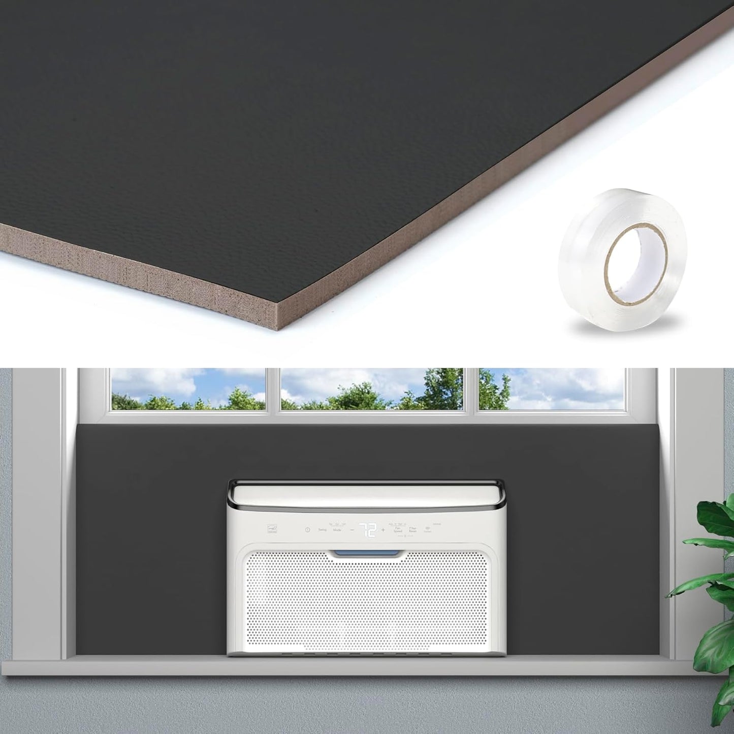 AC Foam Panel - Extend & Seal Window ACs