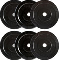 2-Inch Olympic Bumper Plate Set 100-370 lbs - Black Elite