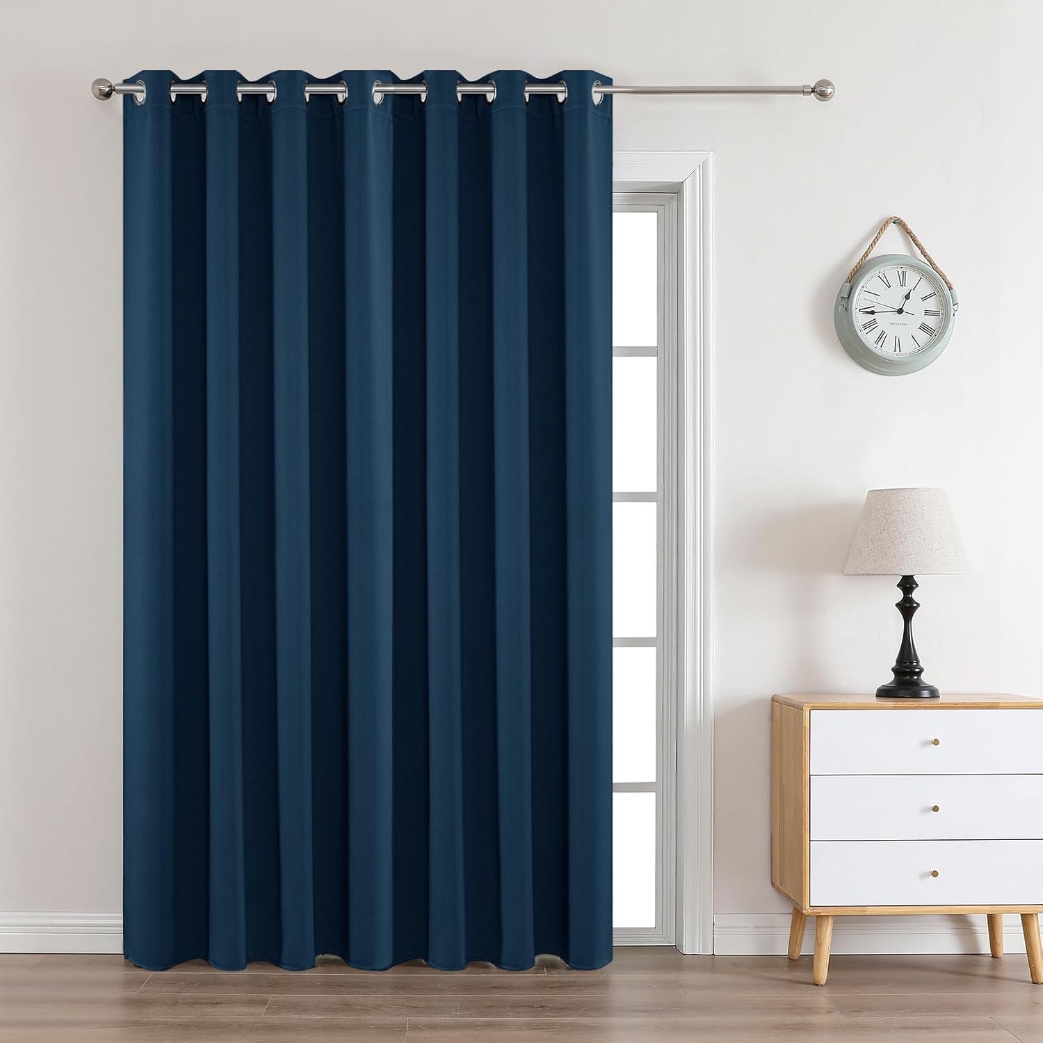 Joydeco Blackout Curtains 95 Inches Long for Living Room & Bedroom