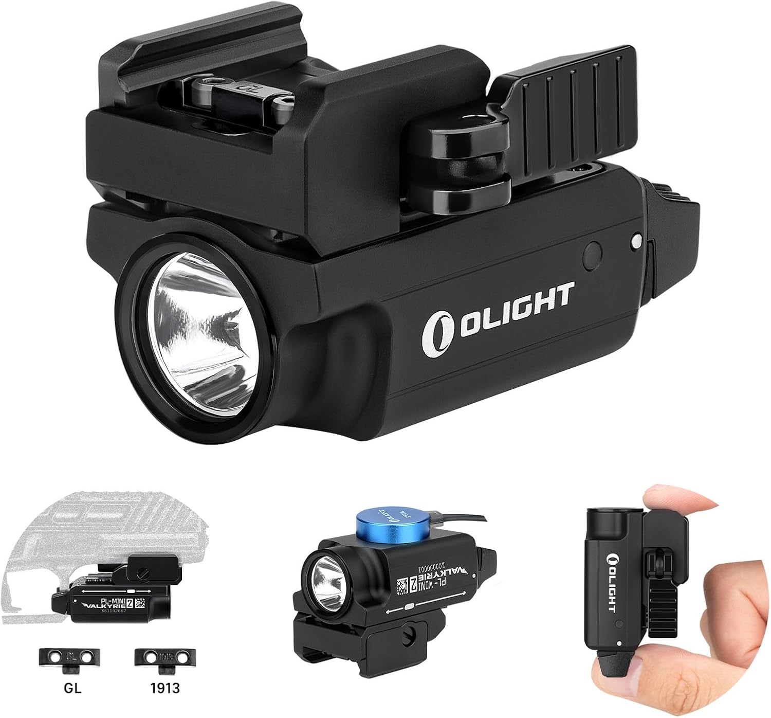 OLIGHT PL-Mini 2 Valkyrie: Compact 600 Lumens Tactical Light