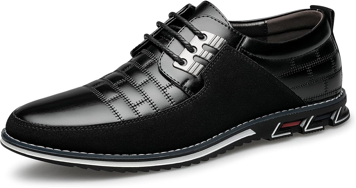 Men's Premium Leather Dress Shoes for Comfort and Style
