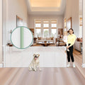 Reinforced 159 in Extra Wide Retractable Child Gate - No-Trip Mesh