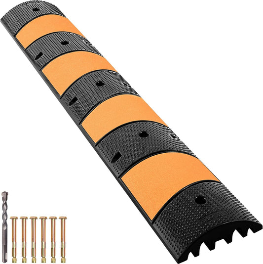 VEVOR Rubber Speed Bump for Driveways and Parking Lots