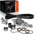 A-Premium Timing Belt Kit and Water Pump for Honda Vehicles