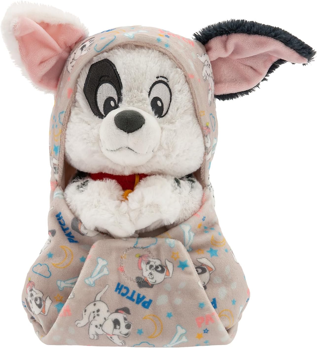 101 Dalmatians Plush Toy with Swaddle for Babies and Kids