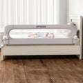 Folding Bed Rail for Toddlers 71in x 23.6in - Secure Foldable Guard
