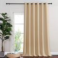 NICETOWN Room Darkening Extra Wide Curtain 102 in Length - Deep