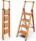 WOA WOA 4 Step Ladder for Home with Anti-Slip Pedals and Stability