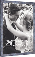 20x30 Frame Rustic Blue Poster Frame - Large Retro Wall Display