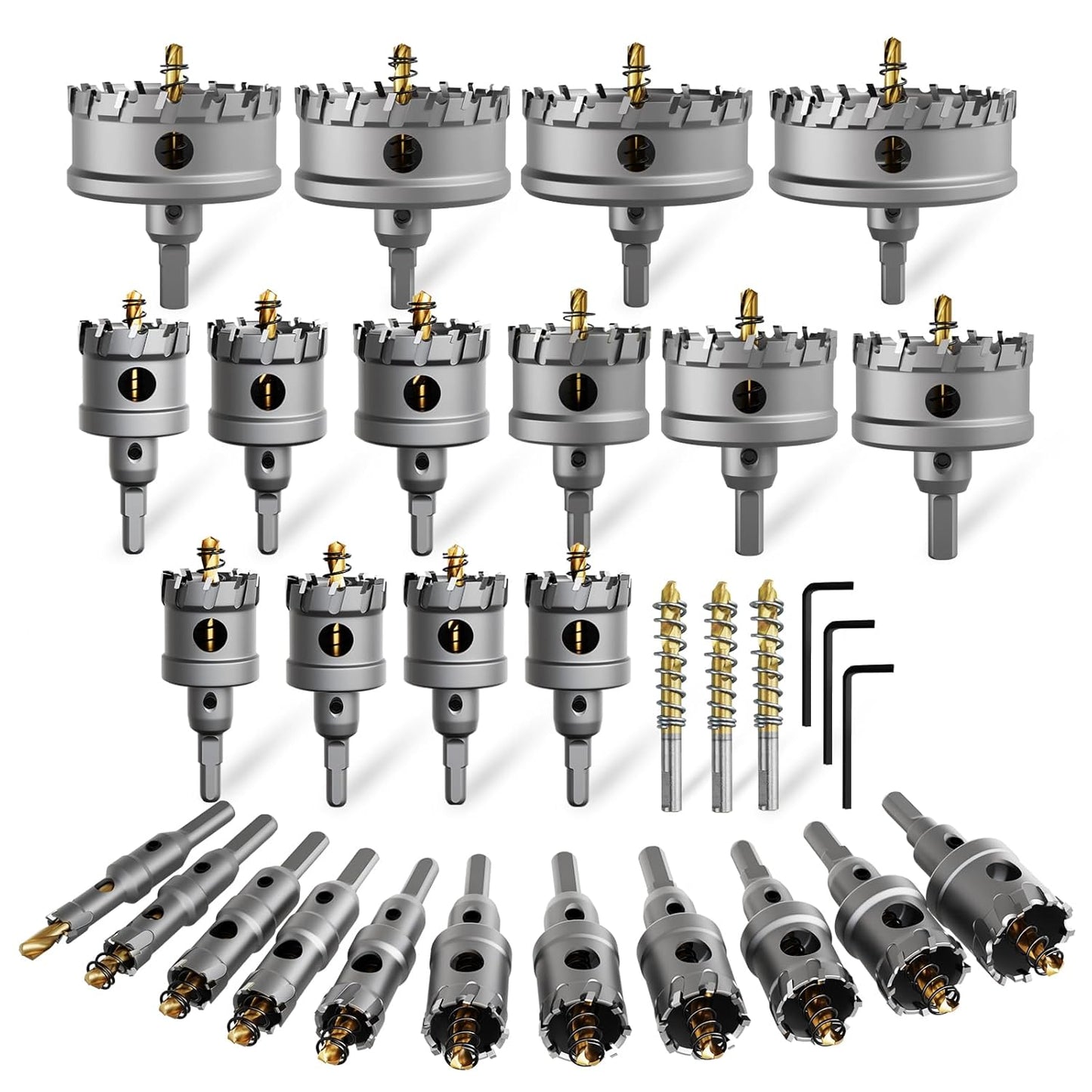 26PCS TCT Premium Tungsten Carbide Tipped Hole Saw Set Review