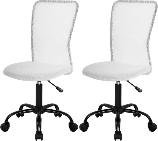 Ergonomic Mid Back Mesh Desk Chair with Lumbar Support for Comfort