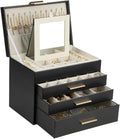 BOOVO 5 Layer Jewelry Box for Women - Elegant Organizer Storage