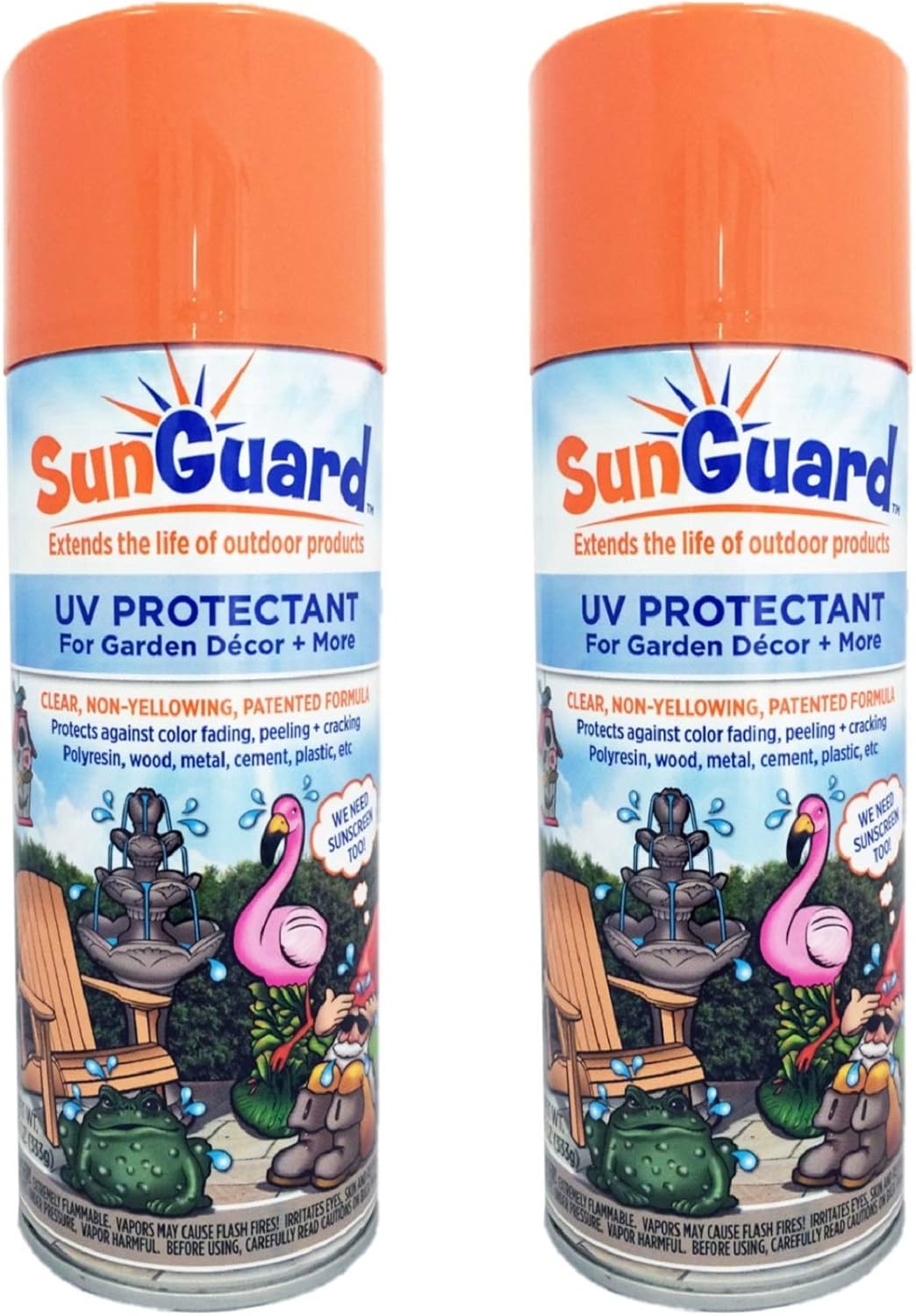 SUNGUARD UV Protectant Spray for Outdoor Decor and Furniture