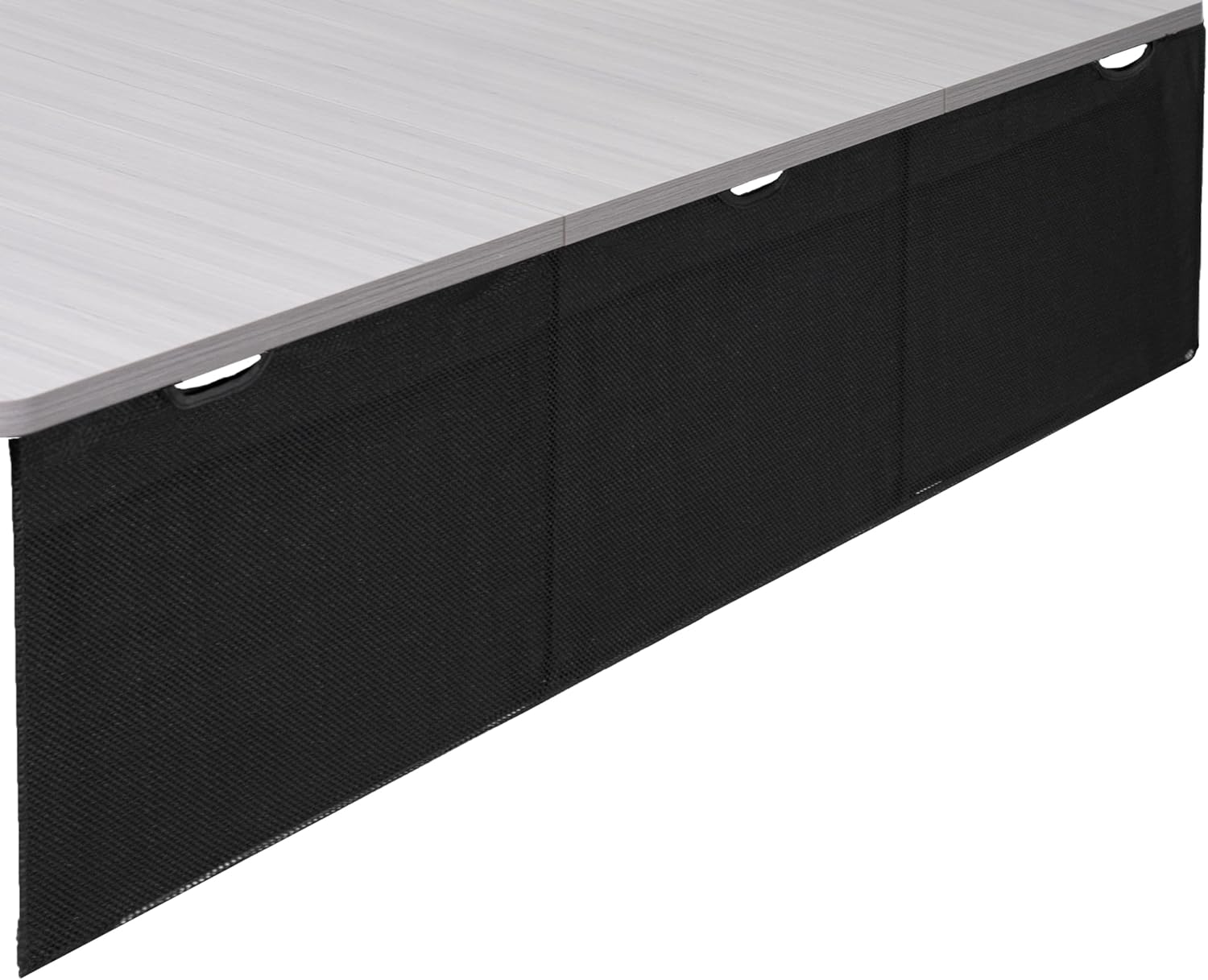VIVO Black 71 inch Under Desk Privacy and Cable Management Sleeve