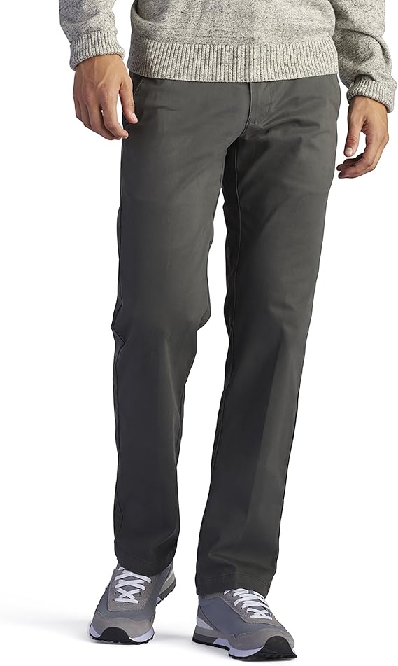 Lee Men's Extreme Motion Flat Front Regular Straight Pant Review