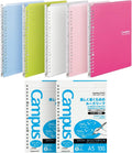 Kokuyo Campus Smart Ring Binders A5 5-Pack - Slim Refillable Notebooks