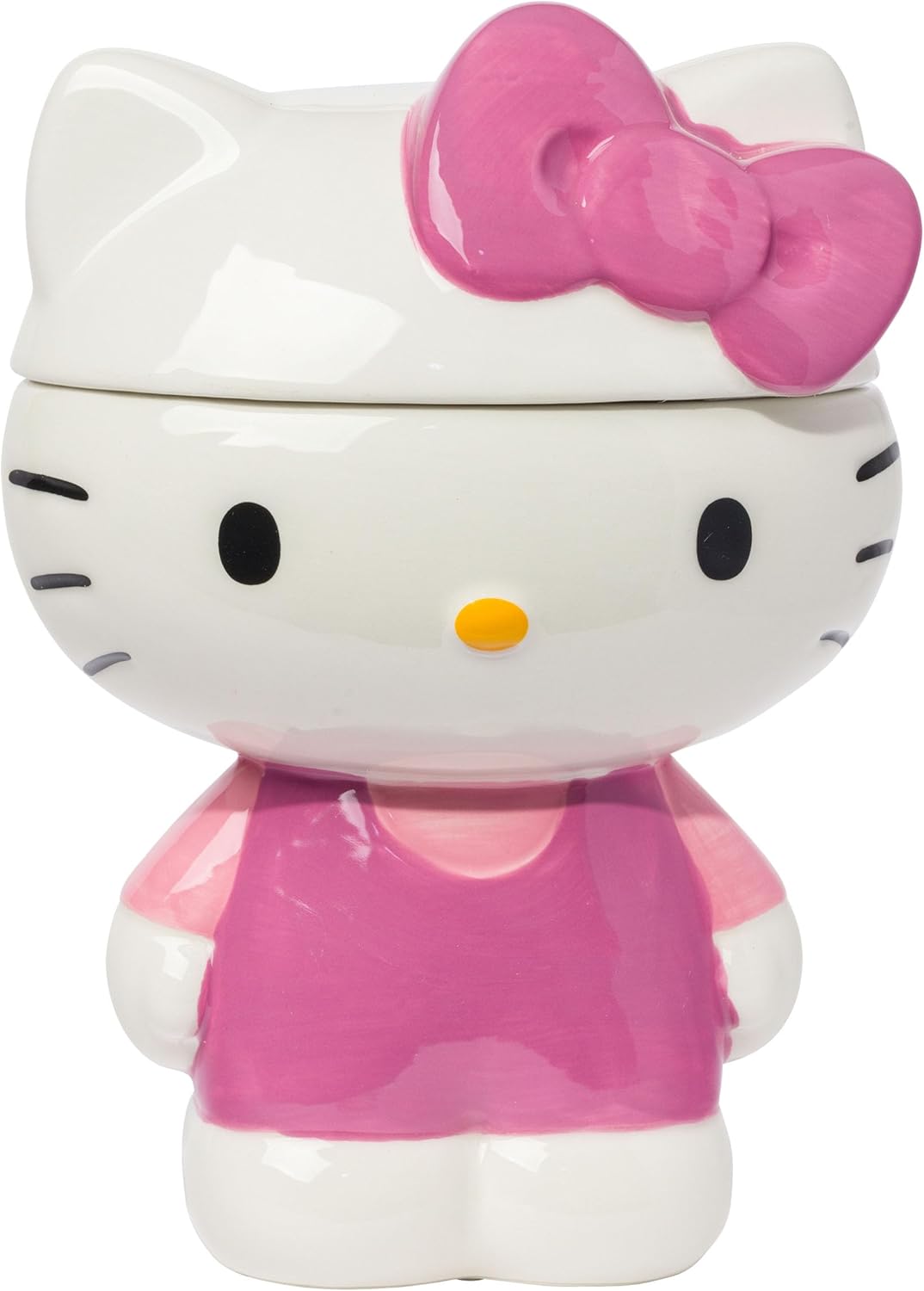 Hello Kitty 3D Sculpted Ceramic Cookie Snack Jar for All Ages